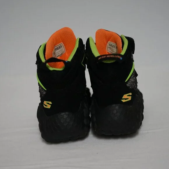 Toddler Boy Sketcher's Light Up Dinosaur Boots, Size 11, Water Resistant - Picture 6 of 11